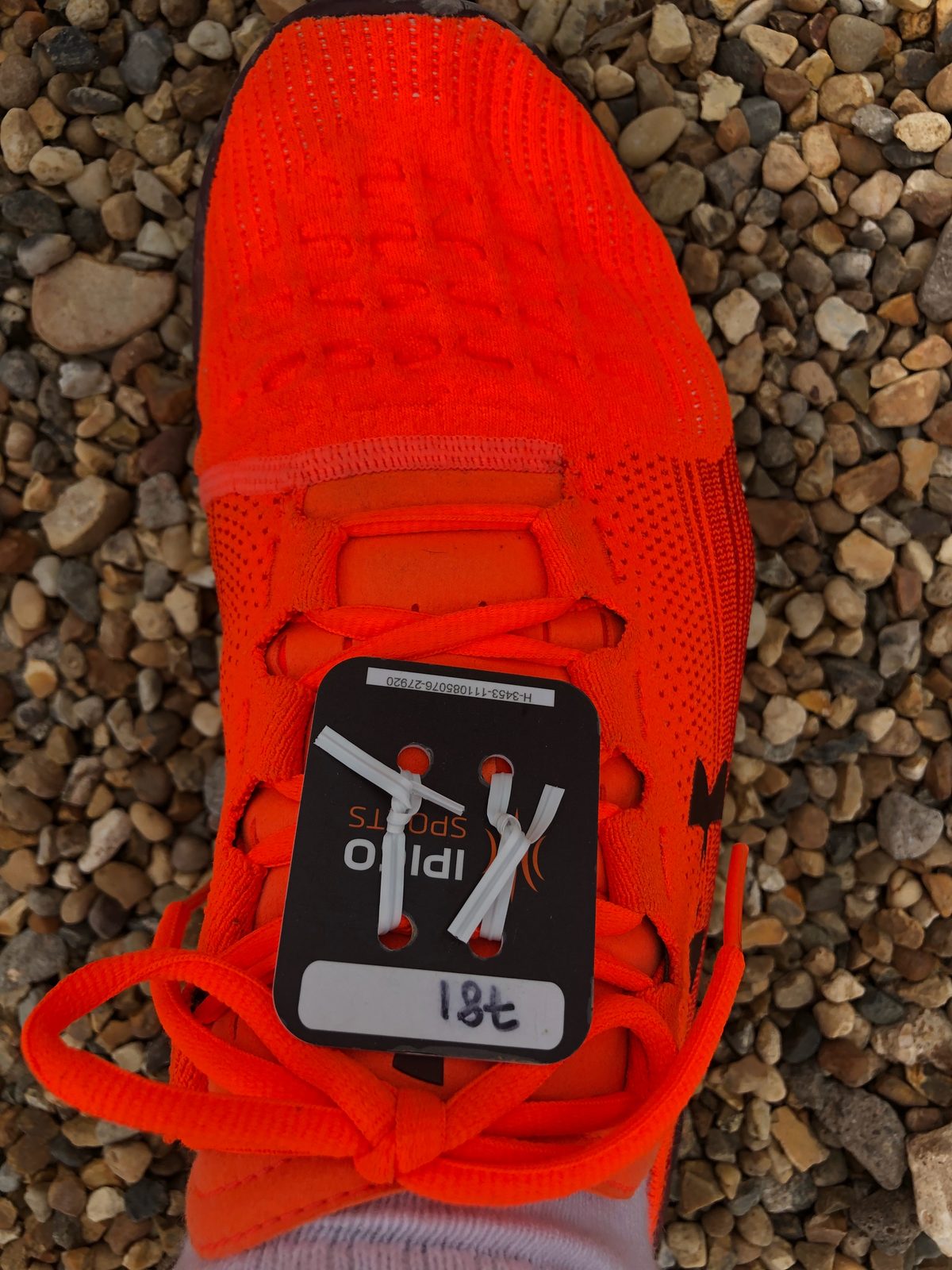Timing chip on, laces tied. Peak preparation