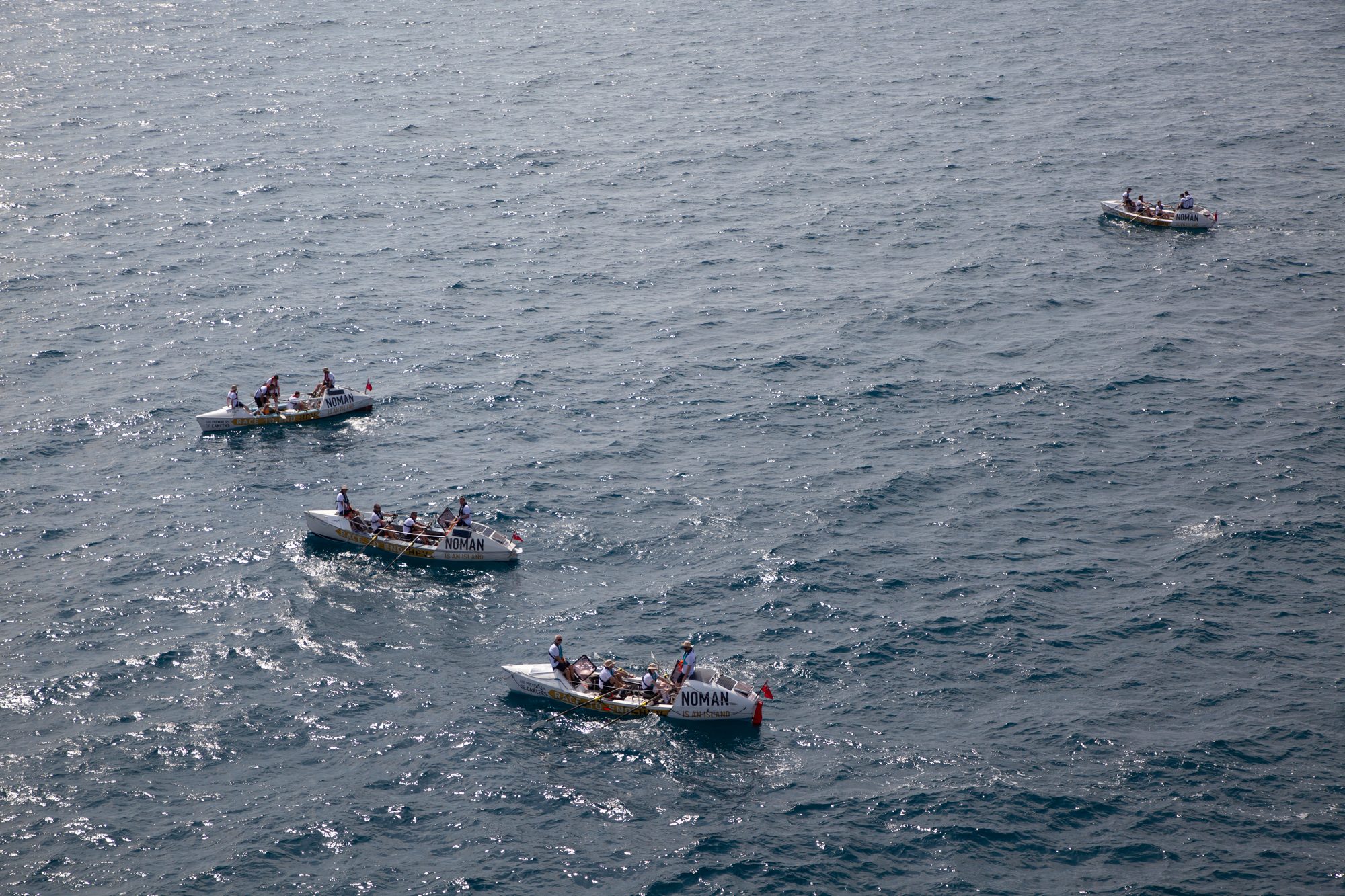 The fleet at sea
